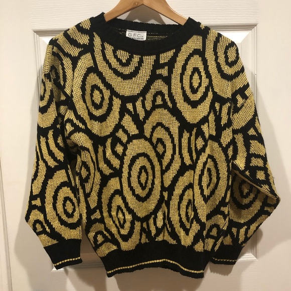 Saved By the Bell! Vintage 1980s sweater - Picture 2 of 5